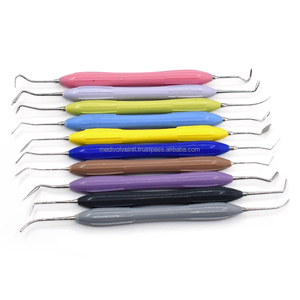 Medivolve 10Pcs Manual Reusable Silicone Handle Dental Composite Instruments Kit for Style CE ISO OEM ODM Wholesale Supplier - Product Image 4