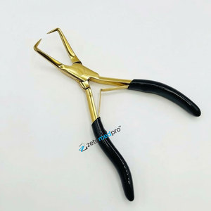 Micro <b>Beads</b> Opener Plier Eco-Friendly Stainless Steel Gold Plasma Hair <b>Extension</b> Tools Plier Hair <b>Extension</b> Tools Kit Hair - Product Image 6