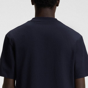 Camiseta Casual de Moda Urbana para Hombre con Diseño de Logotipo Personalizado, Color Sólido, Material de Alta Calidad y Mangas Cortas - Product Image 5