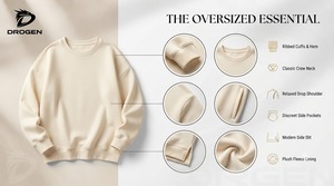 Sudadera de Forro Polar con Mangas Farol y Cuello Redondo para Mujer, Color Verde Neón, Personalizada con Logotipo, de Poliéster - Product Image 2