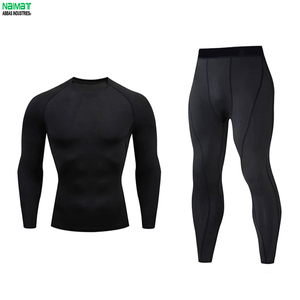 Conjunto de Ropa Interior Térmica de Invierno, Top y Pantalones, Prenda Exterior Moldeadora, Multicolor, Secado Rápido, Traje Deportivo - Product Image 3