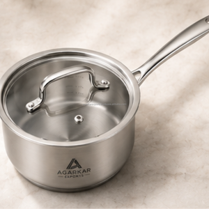 หม้อสแตนเลสสำหรับต้มนมแบบหนาพิเศษ ทนทาน ร้อนเร็ว - Product Image 1