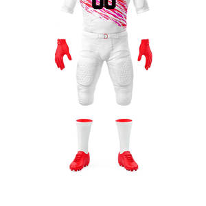 Uniforme de Fútbol Americano al por Mayor para Adultos, Impresión de Logotipo Personalizado, Precio de Fábrica, MOQ Bajo, Uniforme de Fútbol Americano Personalizado - Product Image 6