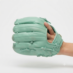 Premium Genuine Leather Baseball Glove H-Web Right-Handed Full Finger Outfield Adjustable Wrist <b>Strap</b> Practice Glove - Product Image 5