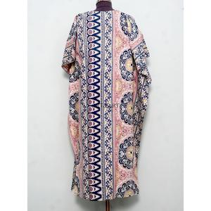 Robe Kaftan Indienne à Motifs Nouveaux, en Coton Doux, Longue, pour la Plage, Tenue de Détente, Vêtement de Nuit, Naturelle et Décontractée pour l'Été, Taille Unique - Product Image 5