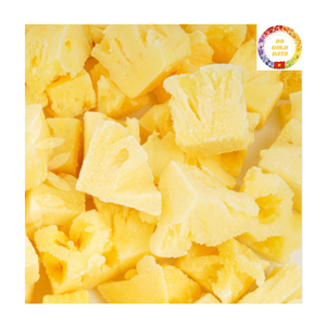 Cubes d'ananas surgelés IQF en marque privée |   Fournisseur d'usine OEM |   Sucre naturel |   Exportation en gros |   Fournisseur HACCP du Vietnam - Product Image 4