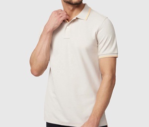 Polo pour homme de dernière génération, de qualité supérieure, avec design personnalisable, couleur unie et motif à carreaux, pour un style décontracté. - Product Image 3