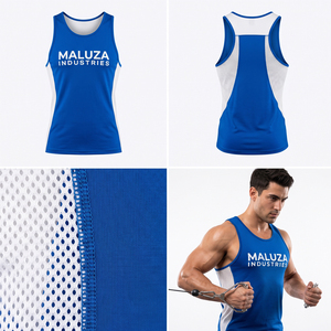 Unisex Breathable Eco-Friendly Sublimated <b>Wrestling</b> Training Singlet Professional Elastic Weightlifting Suit Custom Team Uniform - Product Image 5