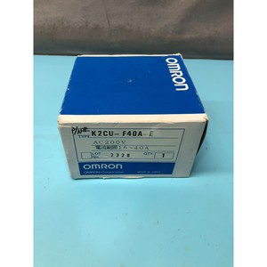 เครื่องตรวจจับความผิดพลาดของเครื่องทำความร้อน K2CU-F40A-E Omron อุปกรณ์เซมิคอนดักเตอร์และชิ้นส่วนดั้งเดิมระดับโลกที่ AC200V เชื่อถือ - Product Image 3