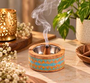 Brûleur de Bakhoor en Résine de Bois Premium en Gros, Élégant Porte-Encens Oud, Décoration Arabe pour la Maison, Collections de Cadeaux Parfumés Religieux - Product Image 3