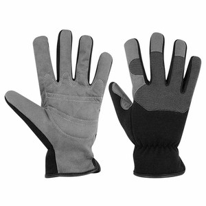 <b>Synthetic</b> <b>Leather</b> Amara Mechanical Work Gloves High Quality Heavy Duty Anti Slip Heat Resistant Hand Protection Gloves - Product Image 6