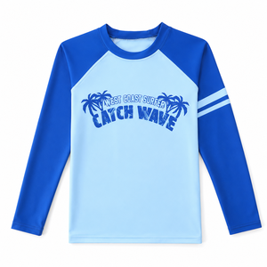 Kids Swimming Tee for <b>Boy</b> Soft Breathable Lightweight Beach Clothing <b>Boys</b> Surf Beach Swim Shirt UV Protective Short Sleeve Shirt - Product Image 1