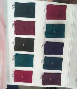 Tissu en polyester uni Simar Georgette léger 60 GSM tissé en stock pour vêtements, robes, saris, matériel pour femmes, filles et artisanat - Product Image 4
