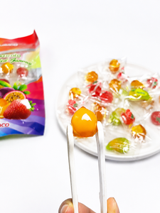 OEM ODM V5 Layered Fruit Gummy Candy Peelable Soft & Chewy Rich Fruity Flavor Fun <b>Snack</b> Factory Wholesale Price - Product Image 1
