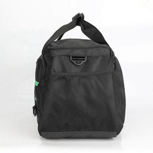 Bolsa de Viaje Negra Unisex de Gran Capacidad, Bolsa de Deporte Impermeable con Compartimento para Zapatos, Bolsa de Gimnasio con Cierre Geométrico para Uso en Exteriores - Product Image 6