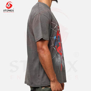 Camiseta Gráfica Oversize de Estilo Vintage, Holgada, Transpirable y Ecológica, con Diseño Personalizable - Product Image 3