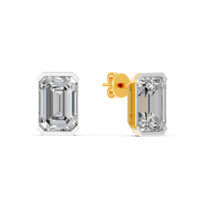 Pendientes de Oro Sólido de 10K, 14K, 9K y 18K con Diamante de Laboratorio de 4.02 Quilates, Certificado IGI, RJC, ODM, OEM, Fabricante de Joyería Fina Ética EA502314 - Product Image 3