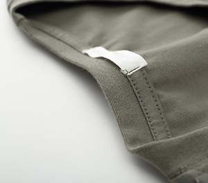 Camiseta Larga para Hombre, Cuello Redondo, Manga Corta, Largo Extendido, Transpirable, 100% Algodón, Estilo Urbano, Corte Holgado - Product Image 2