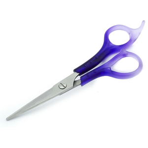 Tijeras de Peluquería de Alta Calidad con Mango de Plástico Premium y Logotipo Personalizado, Tijeras de Acero Inoxidable con Hoja Afilada para Uso en Salón - Product Image 1