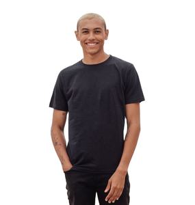 Vente en gros T-Shirt en coton de qualité personnalisée OEM pour hommes Chemise décontractée ample et oversize avec col montant Design respirant - Product Image 2