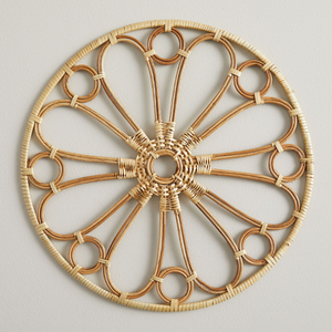 Manteles Individuales Redondos de Ratán de Diseño Chic al por Mayor, Manteles Individuales de Mimbre para Mesa de Comedor, Hechos en Vietnam con Lujo - Product Image 4