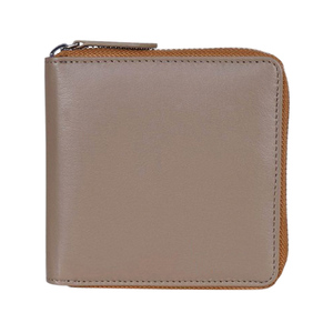 Luxury Leather <b>Wallet</b> Women Genuine Leather <b>RFID</b> <b>Blocking</b> Credit Card Holder Triple Fold Zipper Coin Purse Large Capacity - Product Image 4
