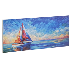 Panel Decorativo de Pared 3D con Impresión UV y Relieve Metálico, Decoración para Sala de Estar, Arte Mural, Tamaño y Forma Personalizables - Product Image 3