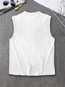 OEM Service Moisture Wicking <b>Running</b> <b>Singlets</b> Sleeveless Sports Gym Men's Tank Tops - Product Image 4