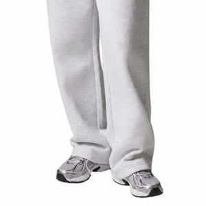Conjunto Deportivo de Dos Piezas para Mujer, Sudadera Corta con Cuello Redondo, Pantalones de Pierna Recta con Cintura Elástica, Estilo Informal y Relajado - Product Image 6