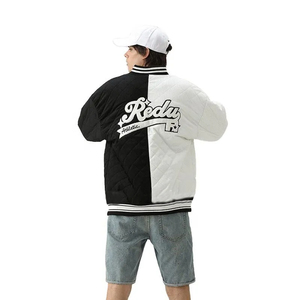 Proveedor Mayorista de Chaquetas de Moda con Servicio de Corte y Confección, MOQ Bajo, Bordado de Parches Personalizados, Chaqueta Universitaria, Chaqueta Bomber con Botones a Presión - Product Image 6