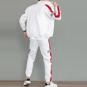 Nuevo Conjunto Deportivo para Hombre, Versión Coreana de Invierno, Dos Piezas, Casual, Sólido, Transpirable y Ecológico - Product Image 3