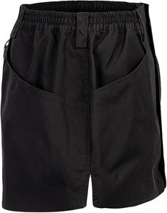 <b>Black</b> Outdoor <b>Shorts</b> With Carabiner Clip And Multiple Pockets For Hiking And Camping - Product Image 3