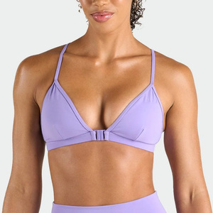 Navy <b>Blue</b> Women Sports <b>Bra</b> Athletic Workout Gym Fitness Seamless Support <b>Bra</b> Top Wholesale Bulk Order OEM ODM Custom Logo - Product Image 3