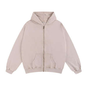 Sudadera con capucha negra para mujer, informal, de manga larga, con cremallera y forro polar. - Product Image 5