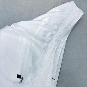 Custom Men's Casual Wide Leg Embroidery Joggers Sweat Pants Elastic Waist Cotton Eco-Friendly Breathable Fitness Winter - Product Image 3