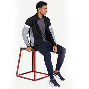 Waterproof Windproof Jogger <b>Pants</b> Men <b>Nylon</b> Polyester Blend Flared Side Stripe Streetwear <b>Track</b> <b>Pants</b> - Product Image 4