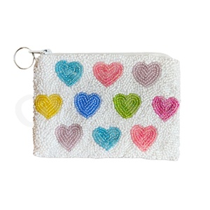 Monedero con cuentas de semillas personalizadas para mujer a la moda, hermoso monedero con características de accesorios de moda - Product Image 1