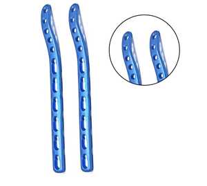 แผ่นยึดกระดูกไทเทเนียมและสแตนเลสขนาด 3.5 มม. แบบ Wise Lock Extra Articular Distal Humerus สำหรับศัลยกรรมกระดูกอุปกรณ์เสริมทางออร์โธปิดิกส์ ยี่ห้อ Salaar - Product Image 3