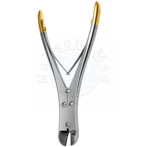 คีมตัดกระดูกแบบสองทิศทาง Kerrison Rongeur ขนาด 18 ซม. ใบมีด TC ขนาด 1.6 มม. ตัดด้านหน้า ผลิตจากเหล็กกล้าไร้สนิม อุปกรณ์ผ่าตัด OEM CE - Product Image 4