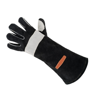 Cheap Price High Quality Leather Impact Gloves Protective Work Safety Gloves Heavy Duty Reinforced Men's Leather Work Gloves - Product Image 3