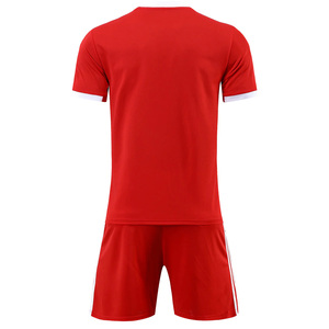 Custom Team Name Soccer Uniform Adults New Fashion 100% Polyester Quick Dry Short Sleeves Unisex Latest Arrival Hi Visibility - Product Image 3