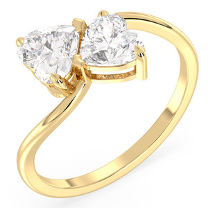 REYES New Arrival 925 Sterling Silver GRA Certified Moissanite <b>Adjustable</b> <b>Ring</b> For Women Engagement Wedding Gift Fine Jewelry - Product Image 1