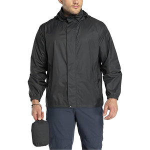 Rain <b>Jackets</b> Professional <b>Waterproof</b> Rain <b>Jackets</b> Lightweight Travel Windbreaker OEM Wholesale Supply - Product Image 1