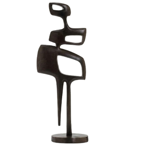 Tabletop Showpieces Designer Home Decoration Luxury <b>Bedside</b> <b>Table</b> Desk Ornament Handmade Black color Aluminum Object - Product Image 1