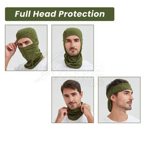 Pasamontañas Térmico de Invierno para Motociclismo y Deportes al Aire Libre, Unisex, Transpirable, Cálido, de Spandex/Poliéster, con Cobertura Completa de Cabeza y Cuello - Product Image 3