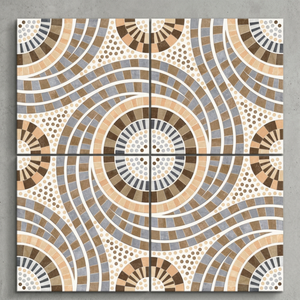 Carreaux de sol anti-dérapants 40x40CM pour parking robuste pour le marché somalien Carreaux de parking extérieurs en céramique d'usine chinoise en gros - Product Image 3