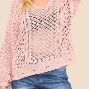 เสื้อสเวตเตอร์ไหมพรมผู้หญิงสำหรับฤดูใบไม้ร่วงและฤดูหนาว คอกลม แขนยาว ทรงหลวม สีตัดกัน สำหรับสุภาพสตรี ขายส่ง - Product Image 3