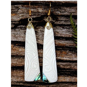 Pendientes Largos de Hueso de Camello Hechos a Mano, Ecológicos y de Moda, Joyería para Mujer, Hueso de Cuerno de Búfalo Natural, Regalo Empresarial Perfecto - Product Image 6