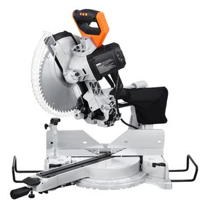 Sega a Trazione Radiale a Doppia Inclinazione con Cavo, Motore 120V 15 Amp, Lama da 12 Pollici, 60 Denti, LED, Allineamento di Precisione - Product Image 2