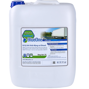 ยูเรียคุณภาพสูง ผลิตในเวียดนาม ยี่ห้อ BlueOne DEF 32.5% ผสมน้ำดีโอไอโซไนซ์ 67.5% สำหรับบำบัดน้ำมันดีเซล ขนาด 5-20 ลิตร อายุการเก็บรักษา 1 ปี - Product Image 1